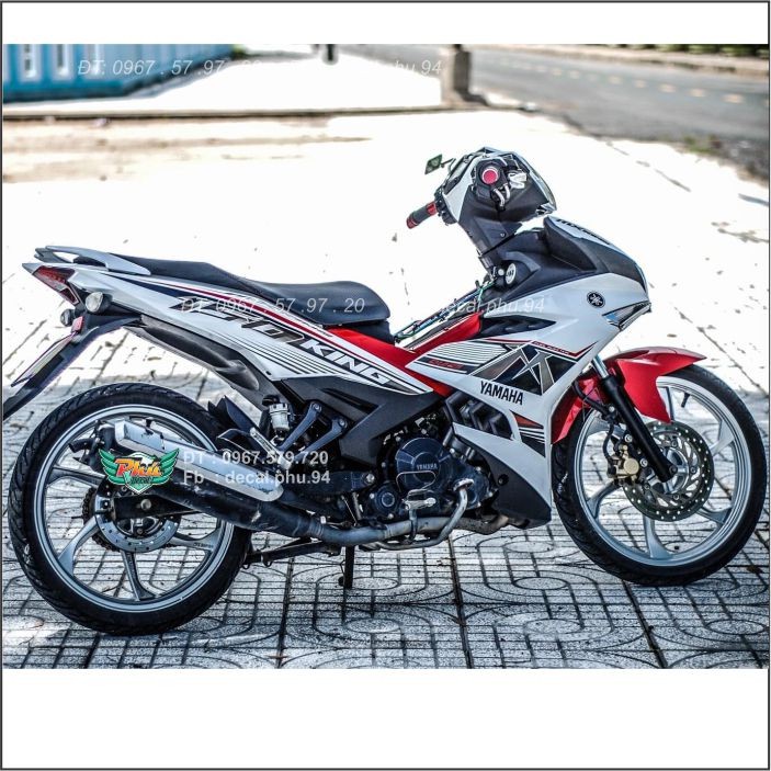 Tem Rời Exciter 150 Mx Trắng đen (O)