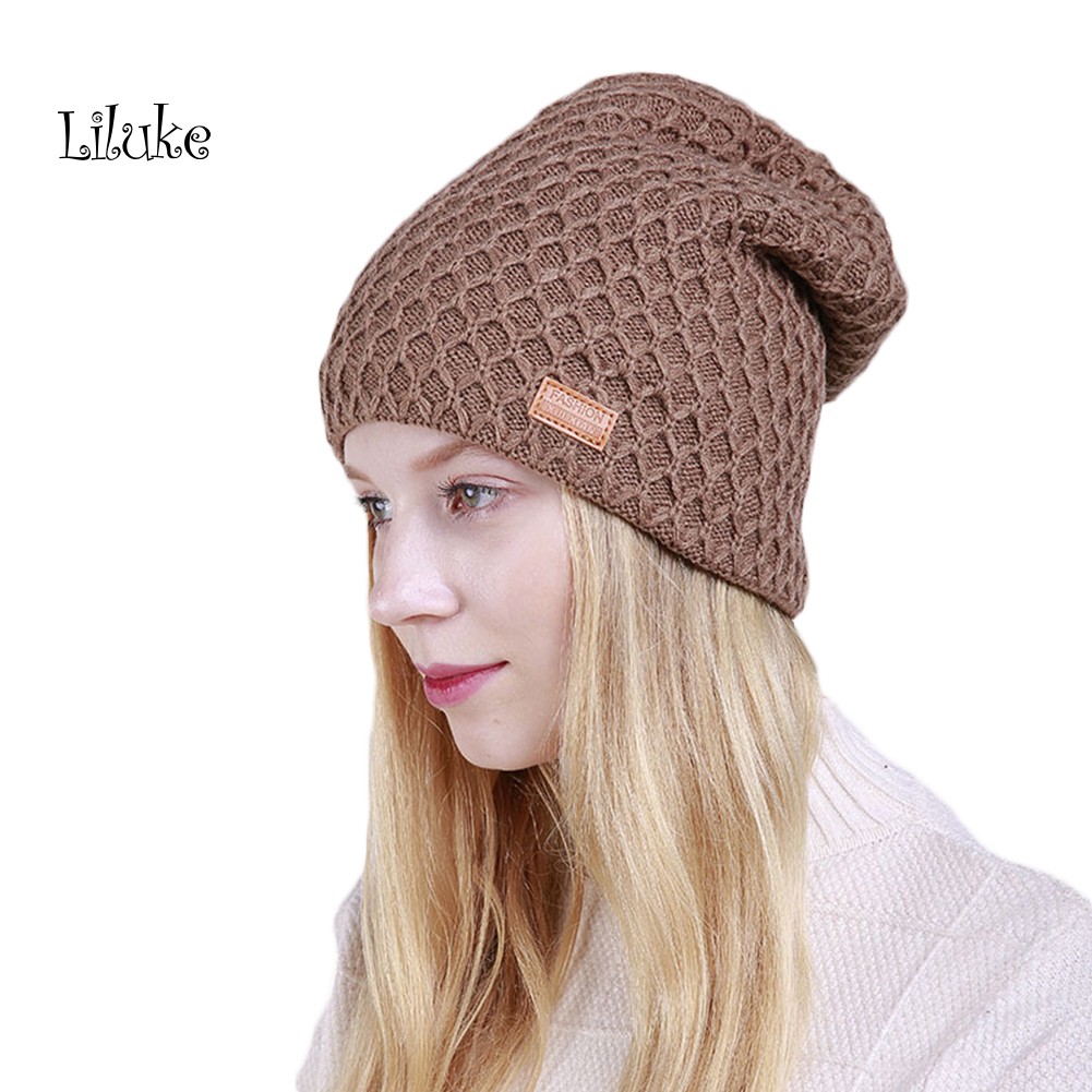 Mũ beanie Trùm Đầu Co Giãn Thời Trang Cho Nữ