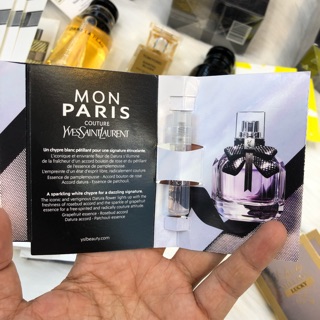 Vial Nước Hoa Nữ YSL Mon Paris Couture 1ml