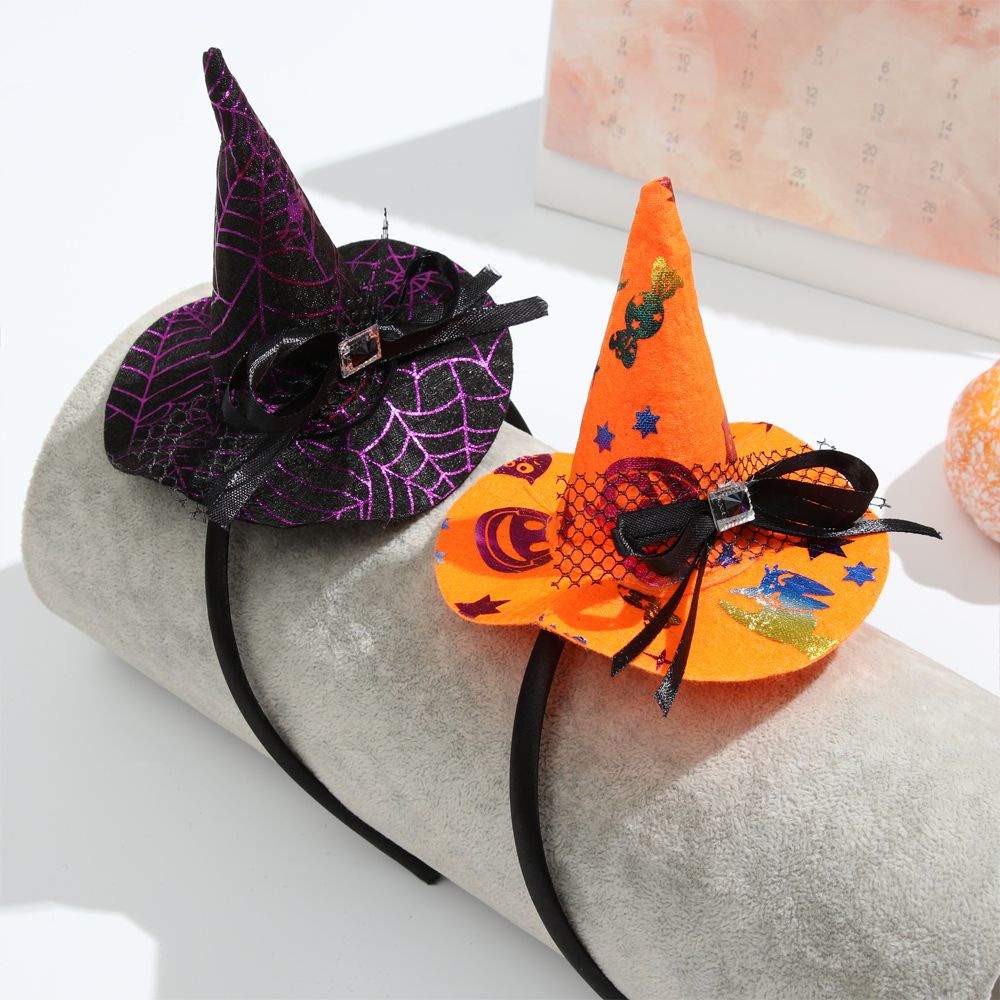 🎈Future🎈 Set 4 băng đô nón phù thủy hóa trang Halloween thời trang