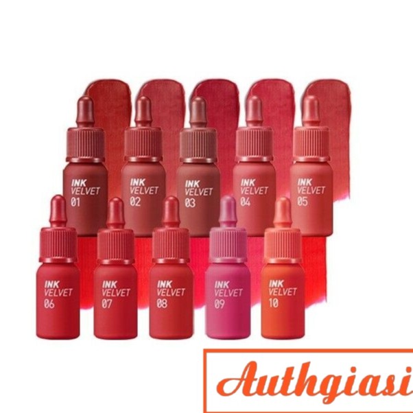 Son kem Ink Velvet 01-23 siêu mịn lì lâu trôi mẫu cũ và mẫu mới 2019 | Thế Giới Skin Care