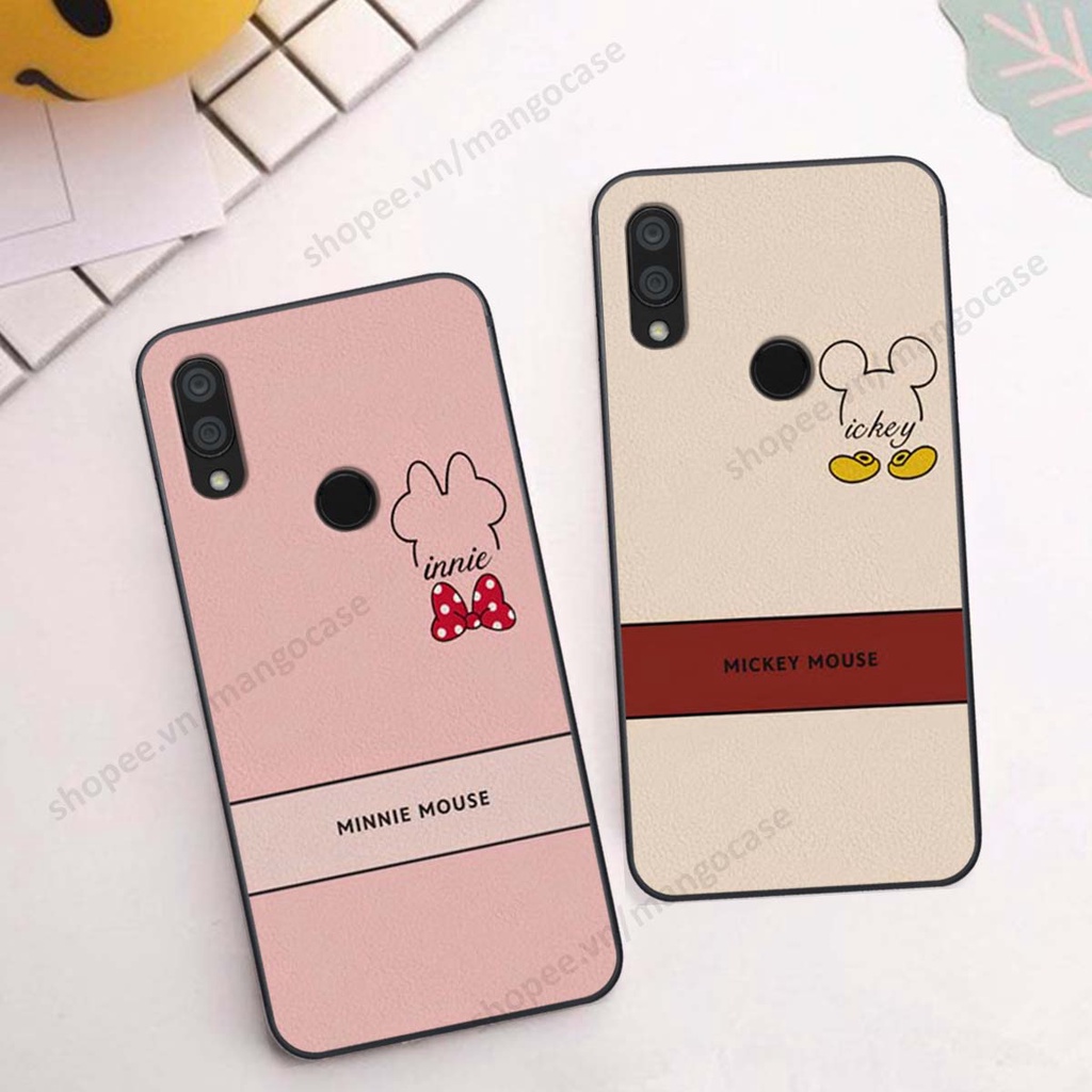 Ốp lưng Xiaomi Redmi 7 in hình happy nice, bé gấu đáng yêu