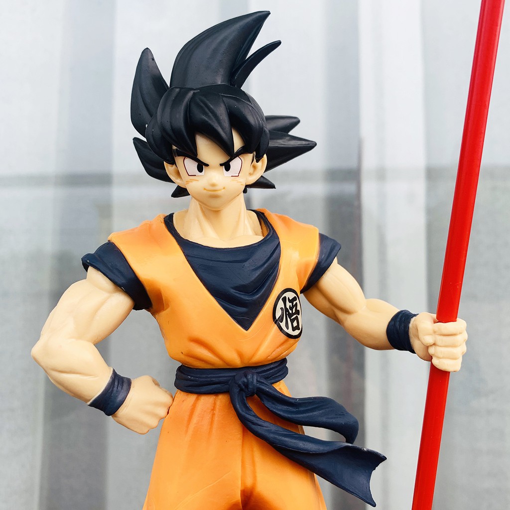 Mô hình Dragon Ball Songoku Cầm Gậy Cao 22cm Siêu Rẻ