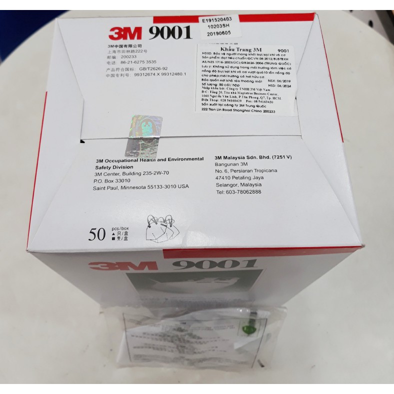 Khẩu trang 3M 9001 | BigBuy360 - bigbuy360.vn