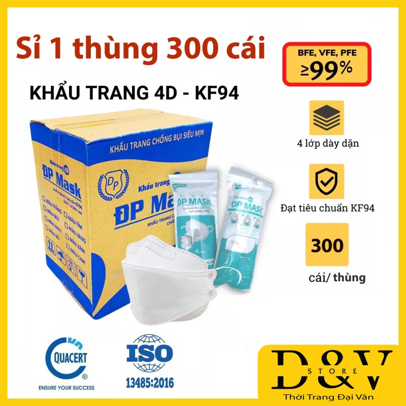 300 cái khẩu trang cá kf94