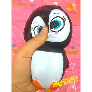 đồ chơi SquiShy chim cánh cụt mập