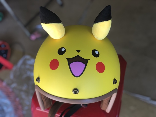 Mũ bảo hiểm Pikachu cao cấp