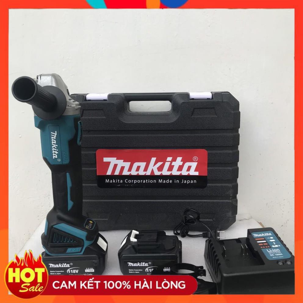 [Hàng Xịn] Máy mài pin Makta 118V sử dụng đá mài đá cắt 100