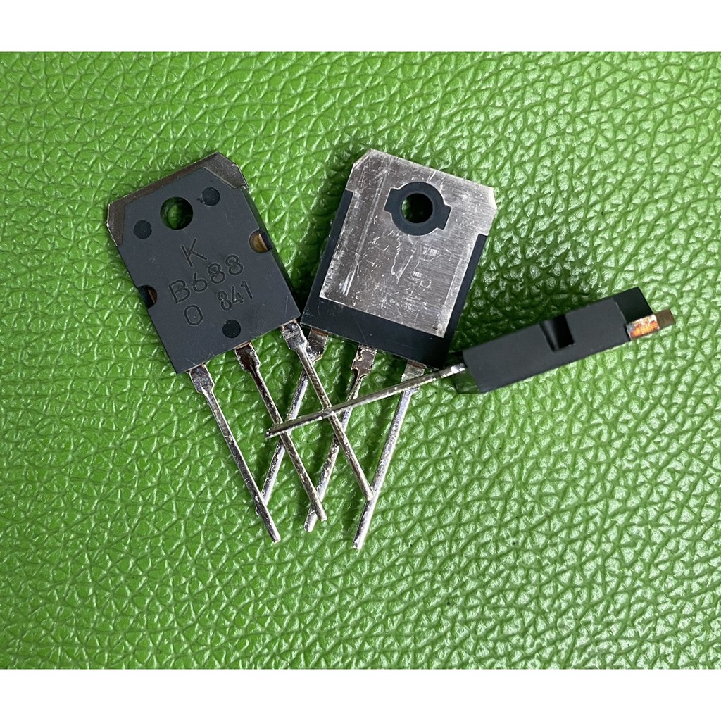 Sò công suất ( Transistor ) 10 con B688 MỚI 100% LOẠI 1 hãng KEC Lưng đồng vàng chân bóng