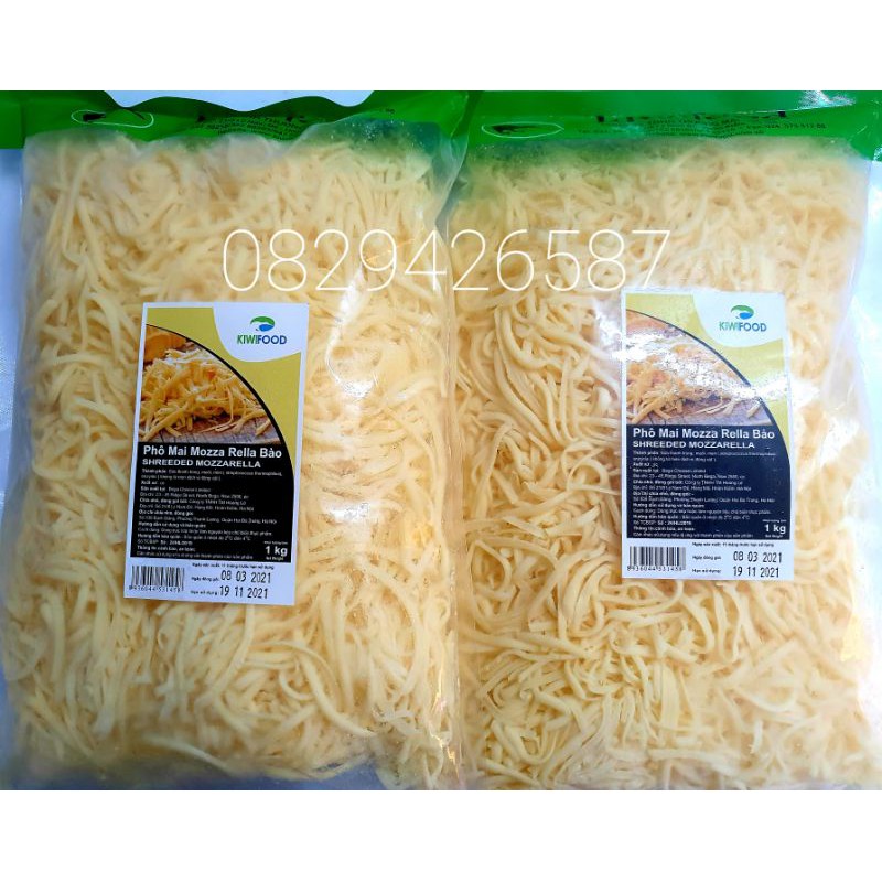 Phomai mozzarella Úc Kiwi Food túi 1kg