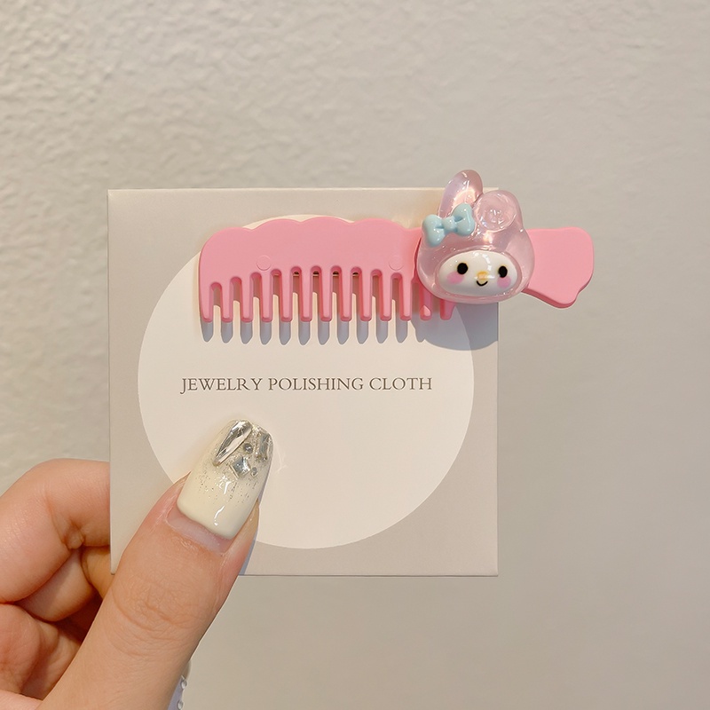 SANRIO Kẹp Tóc Hình Lược Nhỏ Xinh Xắn Cho Cún Cưng