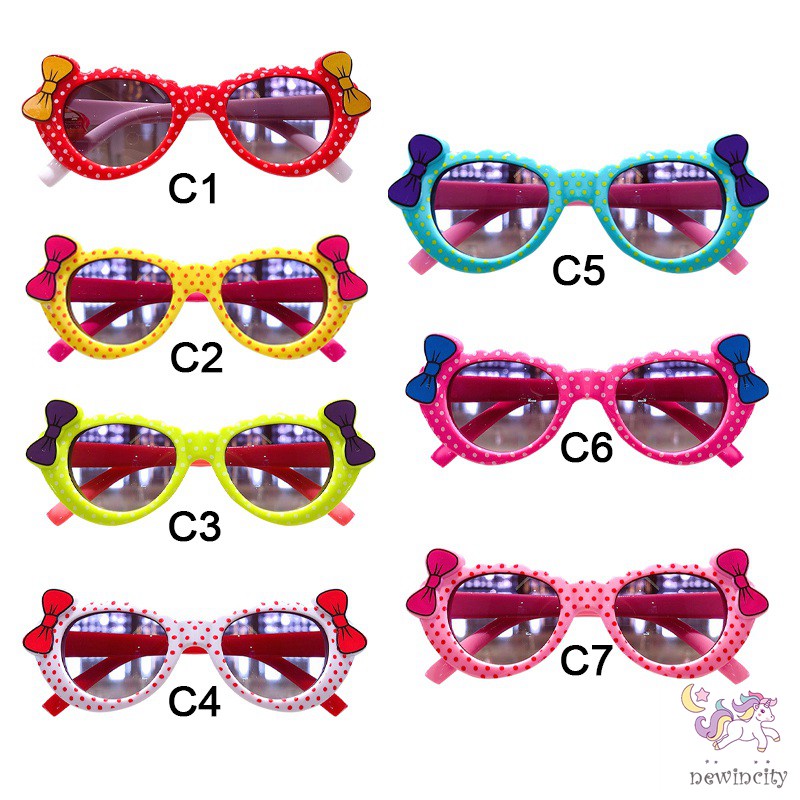 Kính Mát Hoạt Hình Xinh Xắn Cho Bé