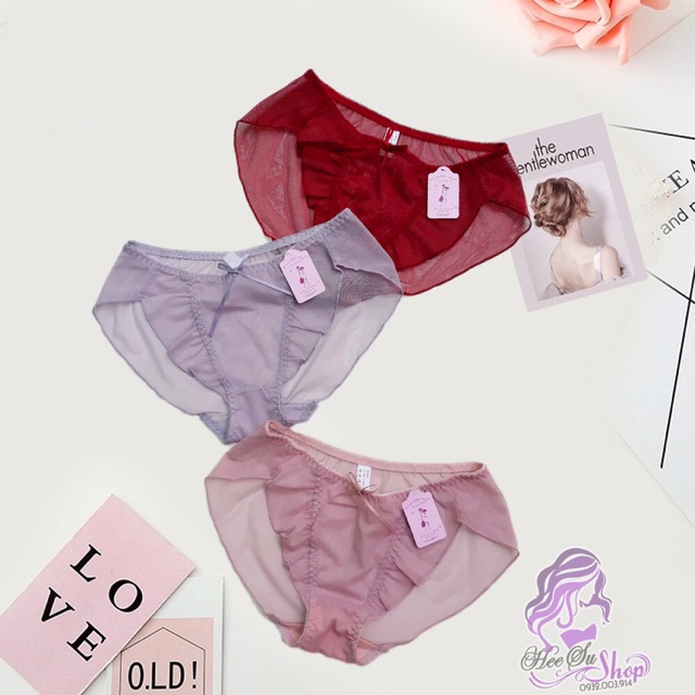 Quần lót ren công chúa sexy LOẠI 1- Quần lót nữ xuyên thấu trong suốt tiểu thư vintage màu da đen đỏ hồng tím đẹp Lusexy | BigBuy360 - bigbuy360.vn