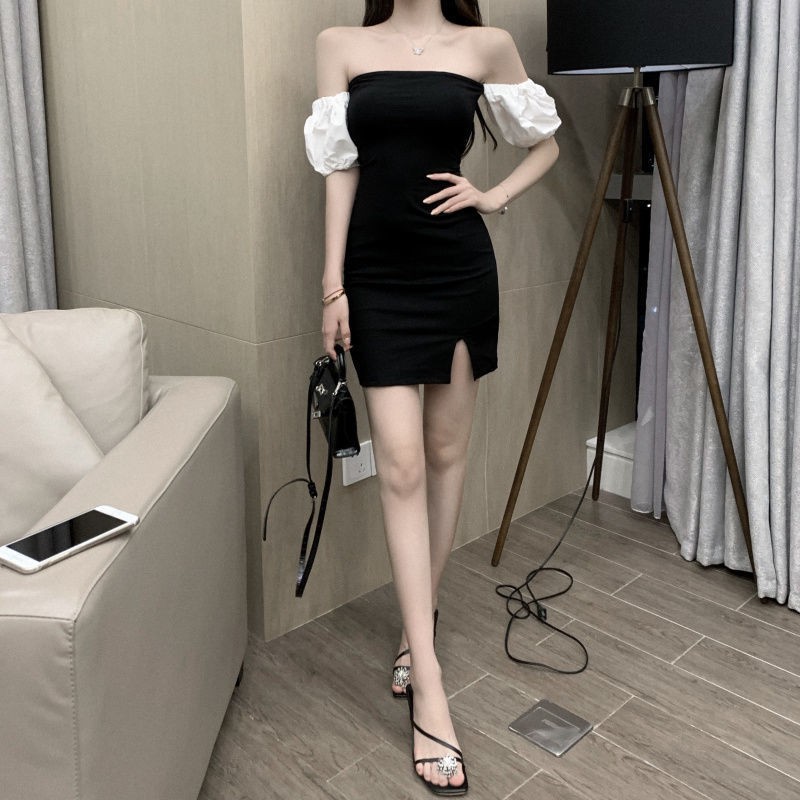 Váy nữ, đầm nữ body trễ vai siêu sexy, siêu hot thời trang Ngão clothing chất liệu mát mẻ, thoải mái | BigBuy360 - bigbuy360.vn