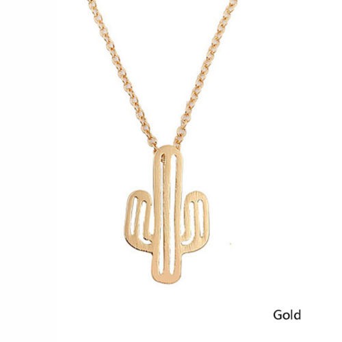 Dây Chuyền Hình Xương Rồng Thiết Kế Thanh Lịch