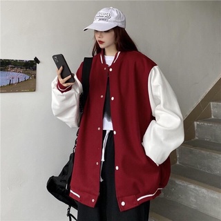 Áo khoác nỉ bomber trơn - Bomber basic unisex