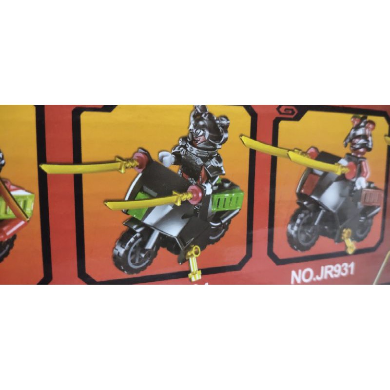 1 Set 8 Mô Hình Lego Ninjago Contents