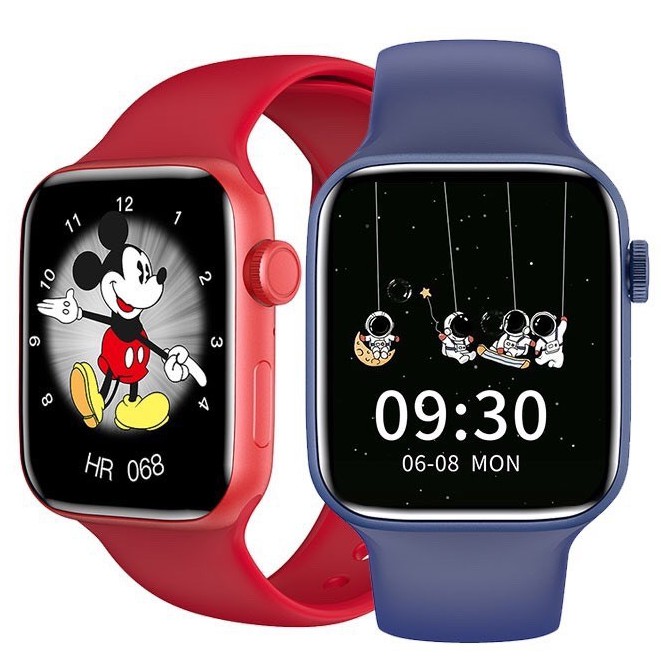 Đồng Hồ Thông Minh HW22 Plus Smartwatch Pin trâu Sạc không dây Thay ảnh tùy ý Kháng nước ip67 44mm