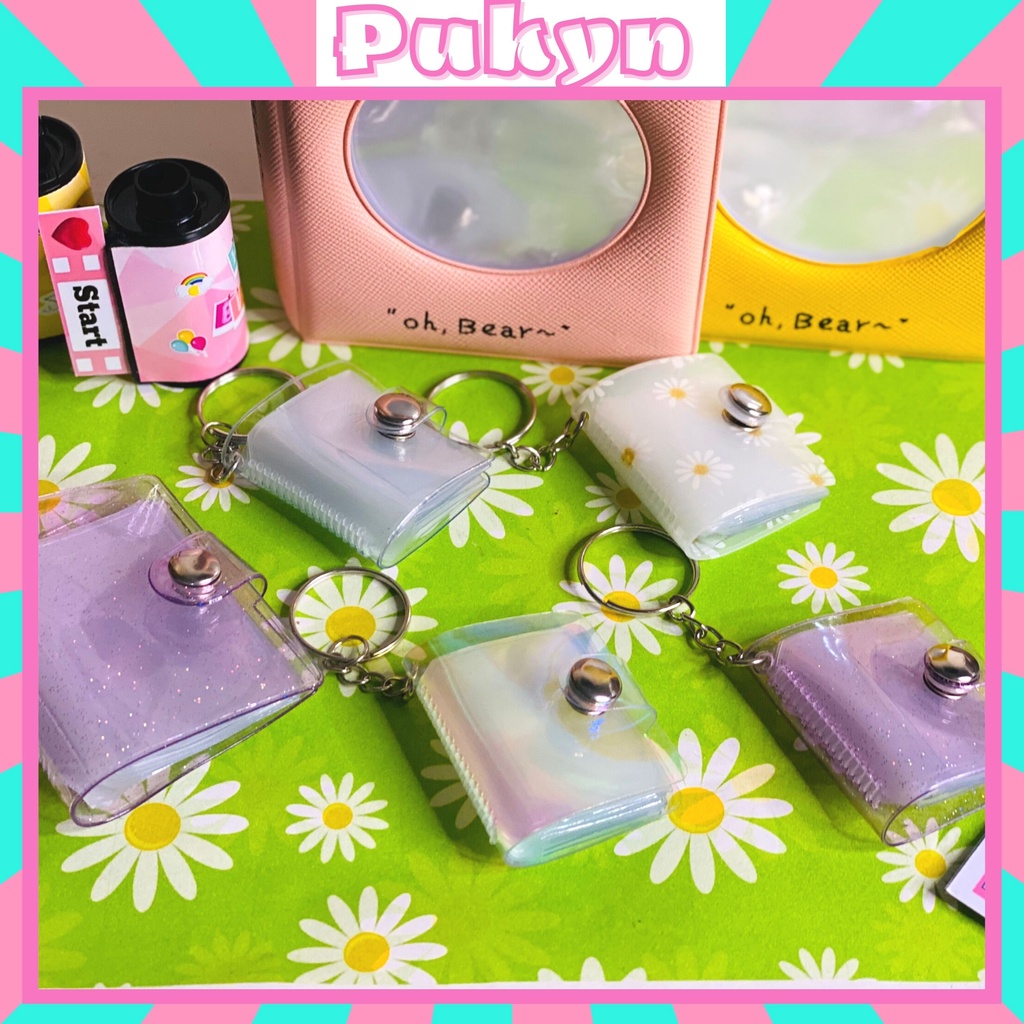 Móc khóa album ảnh mini tặng ảnh theo yêu cầu lưu niệm MK04 PUKYN