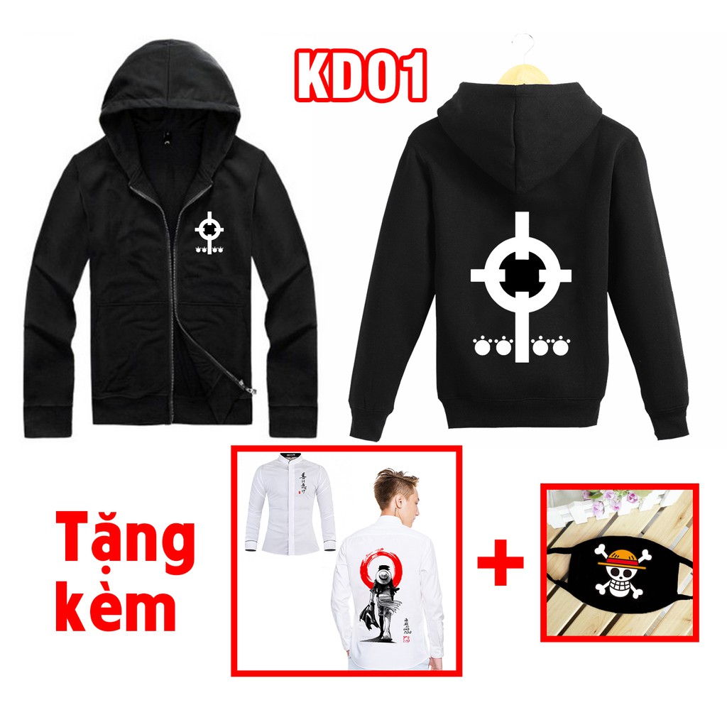 Áo khoác Kuma - Áo One Piece đẹp siêu ngầu giá rẻ nhất
