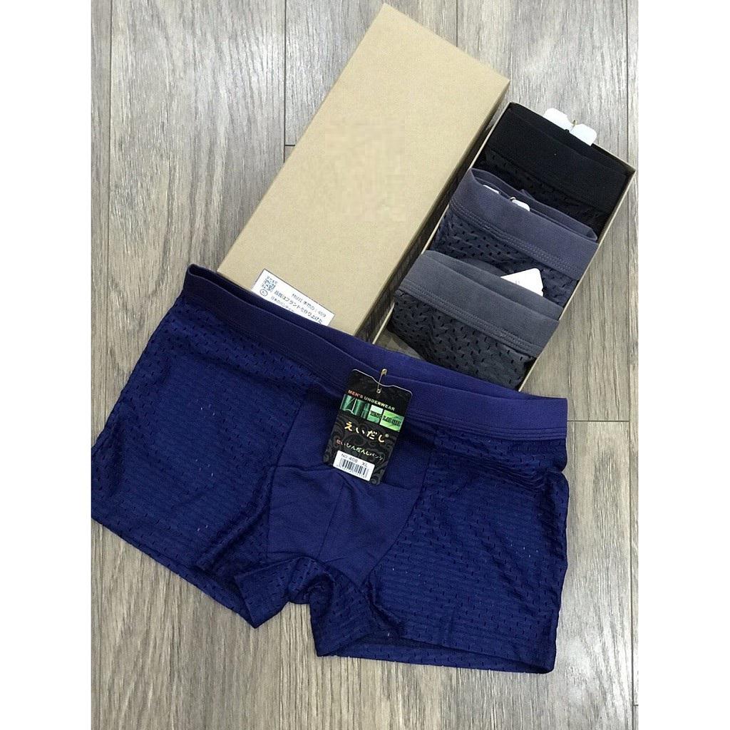 Quần Sịp Đùi Nam Thun Lạnh Thông Hơi Siêu Mát - Hàng cao cấp xuất Nhật