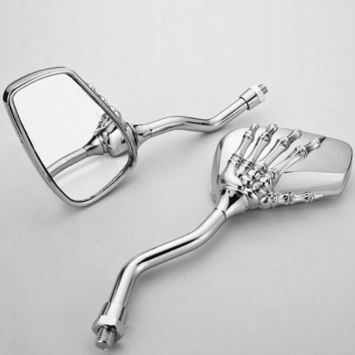 Gương Chiếu Hậu Xe Máy Hình Bàn Tay Xương 2 * 8Mm