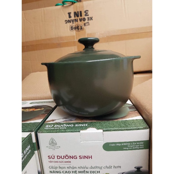 Nồi dưỡng sinh Minh Long 2 lít vesta lỗi nhẹ