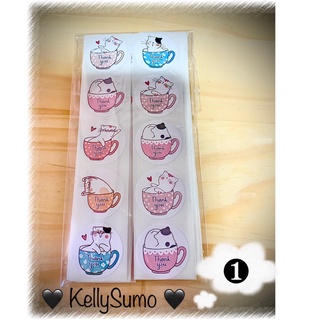 Combo 100 sticker “ Thank you “ ( chọn mẫu )