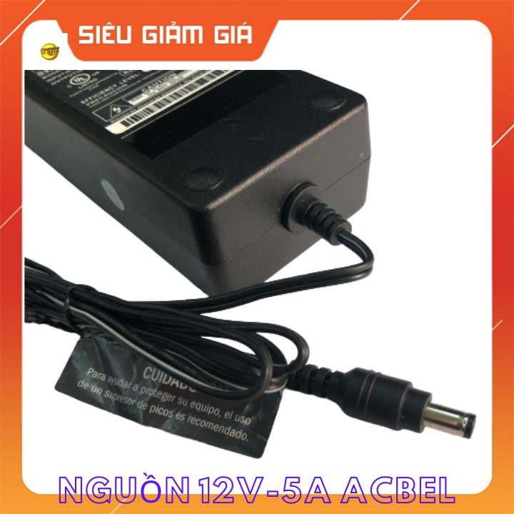 NGUỒN ADAPTER 12V-5A ACBEL CHUYÊN DÙNG CHO THIẾT BỊ CAMERA VÀ ĐẦU GHI THIẾT BỊ MÁY TÍNH.