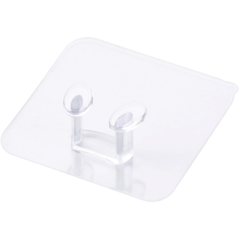 Móc Dán Tường 2 tai Kẹp Giữ Dây Điện ,phích cắm Siêu Chắc 88092 hàng sẵn