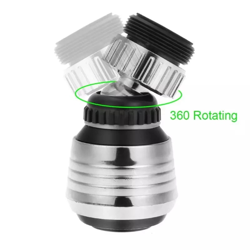 Đầu Vòi Nước Xoay 360 Độ° Đầu Nối Vòi Hoa Sen Xoay Tiết Kiệm Nước Cho Nhà Tắm