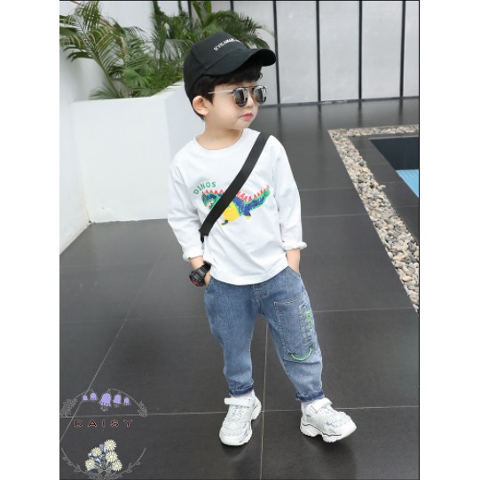 Set trang phục mặc đi học đi chơi sành điệu cho bé trai từ 10-32kg- Lystore