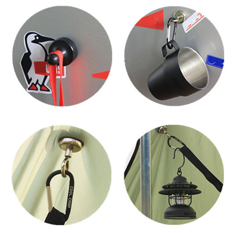 Móc Treo Lều Cắm Trại Có Giác Hút Mạnh Đa Năng