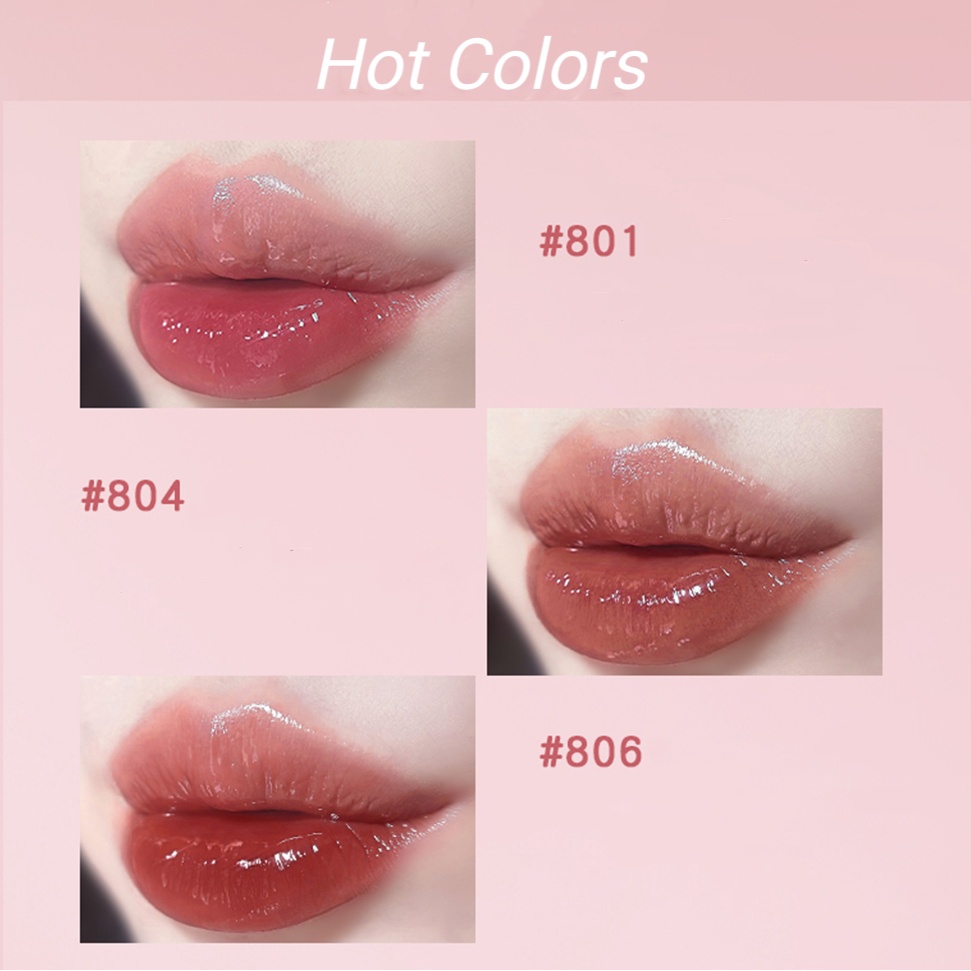 Son thỏi gấu GOGO TALES Lucky Bear Bearbrick Mirror Light Watery Lipstick Imprint Girl gogotales GOGO92 GT381 GOGO111