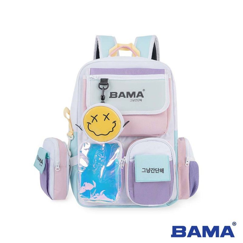 Balo Bama 444 Backpack kèm túi tròn mini