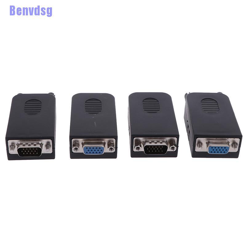 Đầu Kết Nối Benvdsg Db15 Vga Male 3 Hàng 15 Pin