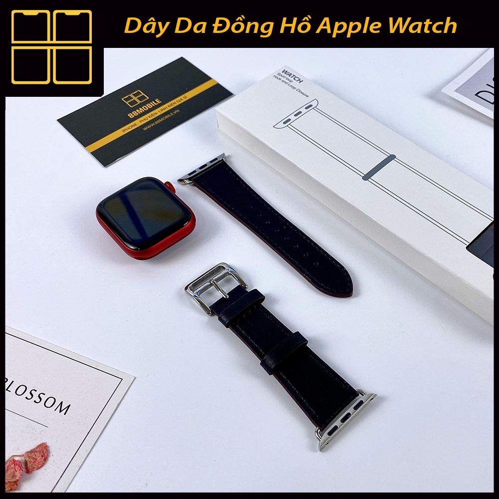 Dây Da Apple Watch Cao Cấp Rất Nhiều Màu Sắc Đủ Size 38mm/40mm/42mm/44mm 88Mobile