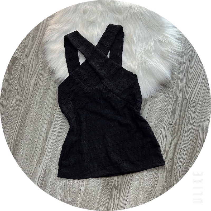 Áo 2 dây xốp chéo vai hình chụp thật kèm video