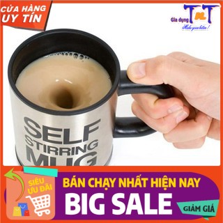 Cốc Pha Cà Phê Thông Minh Tự Khuấy Chính hãng Self Stirring Mug, Dùng Pin Tiện Dụng