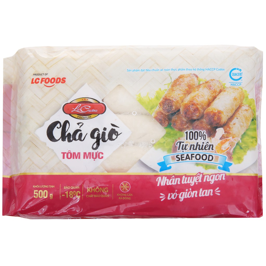 Chả Giò Tôm Mực La Cusina 500G