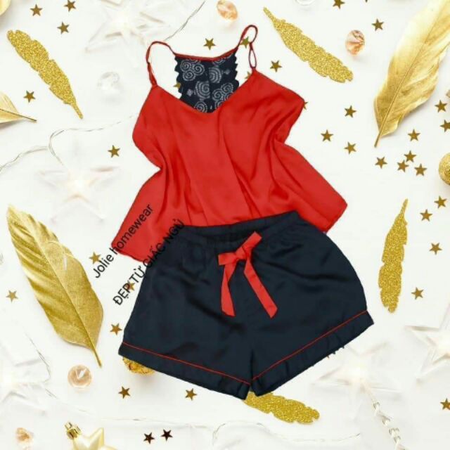 Bộ ngủ nữ áo 2 dây