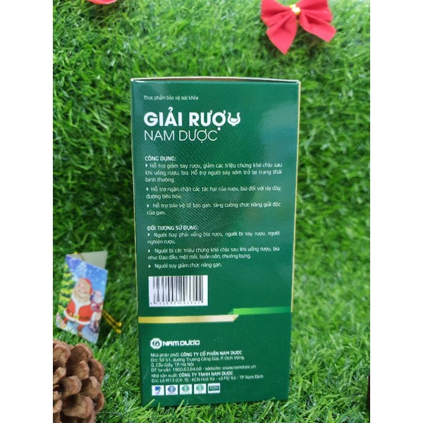 ✅ Giải rượu Nam Dược dạng túi