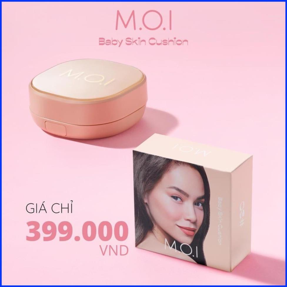 Combo Phấn phủ Baby Skin Powder & Phấn nước Baby skin cushion M.O.I  ( phiên bản mới)( tặng 1SET MINI PHỤC HỒI WEILAYYA) | BigBuy360 - bigbuy360.vn