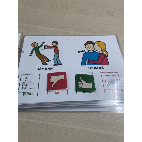 Học liệu hành vi đúng sai