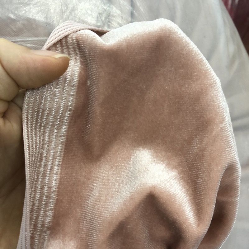 Vải Nhung Bẩy Biên Loại Xịn Không Bong Tuyết 1m