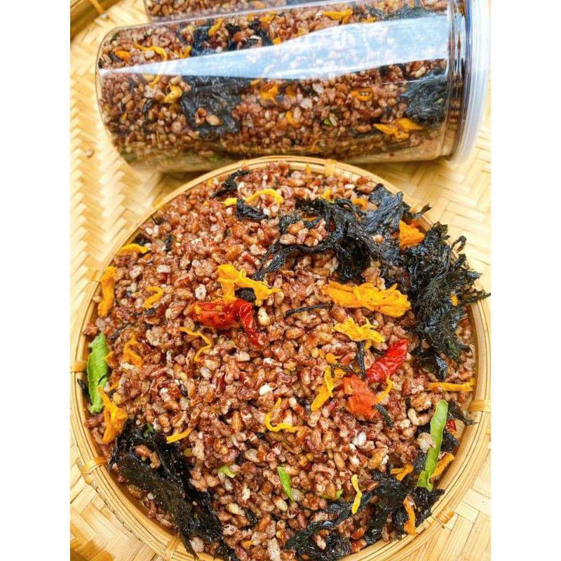 sỉ 10 hủ pet 300gr gạo lức rong biển