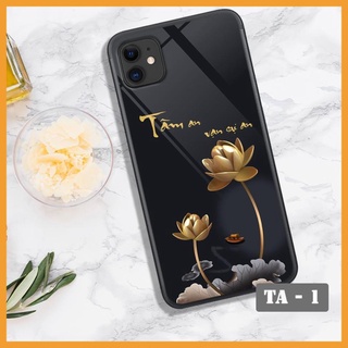 Ốp Tâm An in kính 3D cho iPhone 11 - iPhone 11 Pro - iPhone 11 Pro Max - iPhone 12/12 Pro - 12 Mini - iPhone 12 Pro Max.