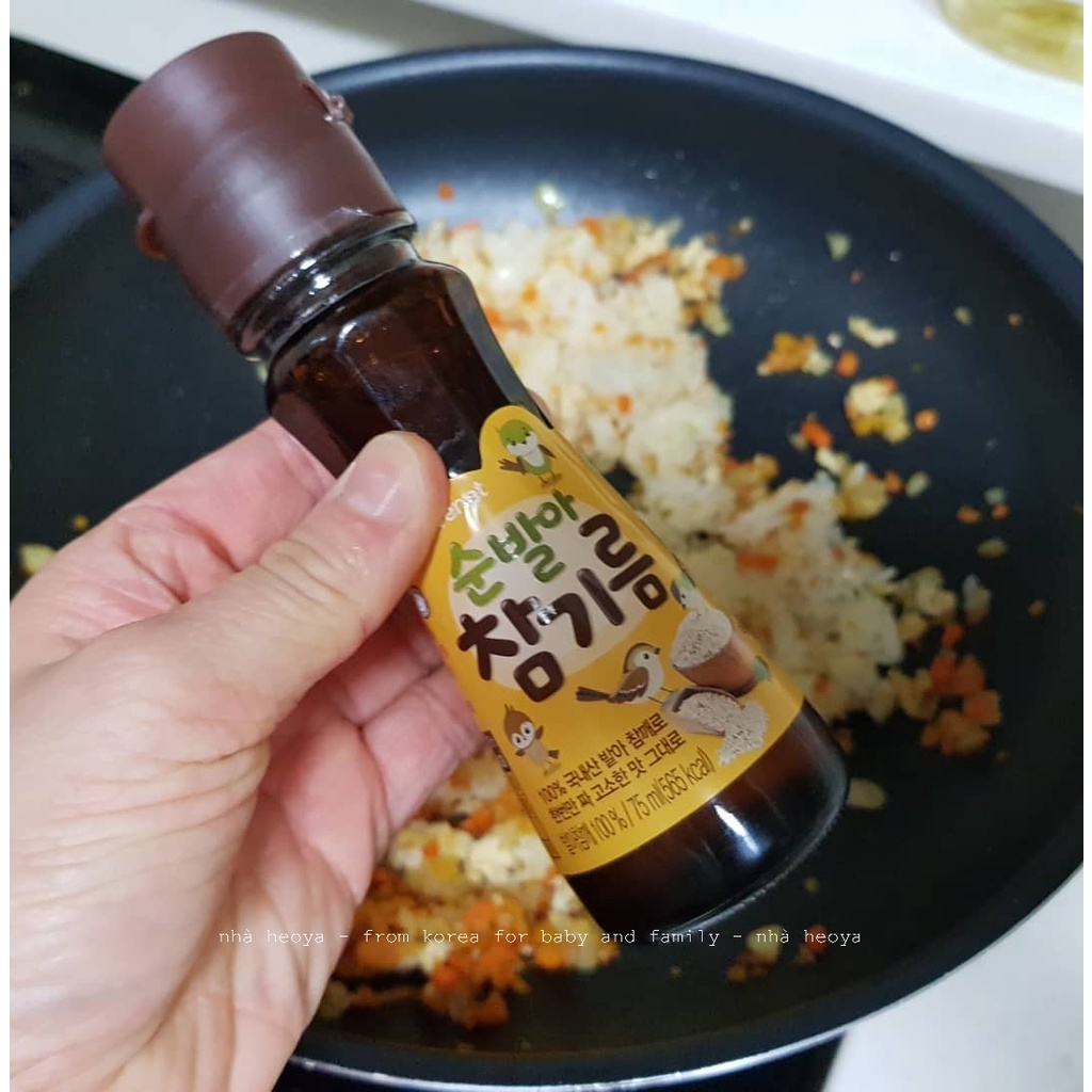 DẦU MÈ DINH DƯỠNG IVENET CHO BÉ MADE IN KOREA