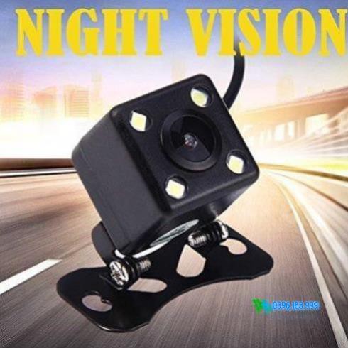 Camera lui cho xe tai-Camera lùi, 4 led, dây 5.5m, jack2.5mm, 5 chân | BigBuy360 - bigbuy360.vn
