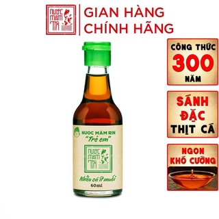 NƯỚC MẮM TĨN TRẺ EM CHO BÉ ĂN DẶM ĐỘ ĐẠM 42N 60ML